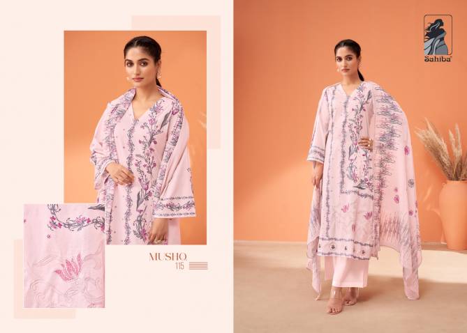 Mushq By Sahiba Digital Printed Cotton Dress Material Wholesale Price In Surat